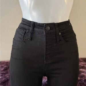 Madewell black skinny jeans 23P